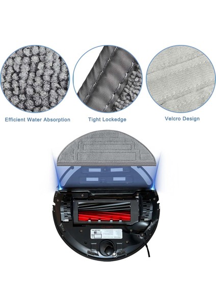 Roborock S8 Pro Ultra Için Aksesuar Kiti, S8 Pro Ultra Için Yedek Parçalar, Ana Fırça, Kumbaşa Hepa Filtre (Yurt Dışından) indirimleri