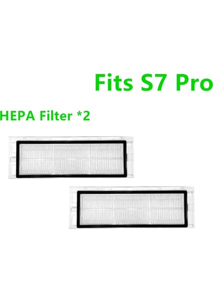 Rulo Fırça Yan Fırçası Hepa Filtre Mop Bez Bezi Qihoo 360 S7 Pro Robotik Vakum Temizleyici Yedek Parçalar Aksesuarları (Yurt Dışından) modelleri