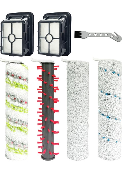 Bissell Crosswave Hydrosteam Için Yedek Parçalar 35151 Vakum Fırça Ruloları Vakum Filtre Temizleme Fırçası (Yurt Dışından)