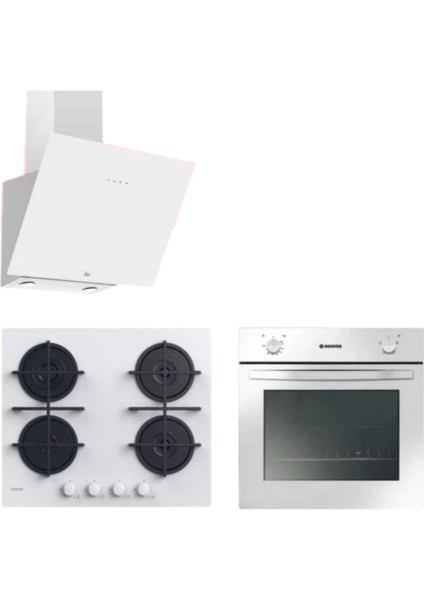 & Candy Zavora Ankastre Set (HDG6C1GWTK + CVG6WW + HON100W)