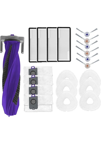 Narwal Freo Z Için 21 Pcs Ultra Süpürme Robot Aksesuarları Temizleyici Parçalar Değiştirme Ana Yan Fırça Pas Filtre Seti (Yurt Dışından) fiyatları