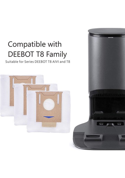 5 Pcs Ecovacs Deebot T8 T8+ T8 Aıvı T8 Aıvı+ T8 Max N8+ N8 Pro+ T9+ DX93 DDX96 Vakum Süpürge Yedek Parçaları (Yurt Dışından) fırsatları
