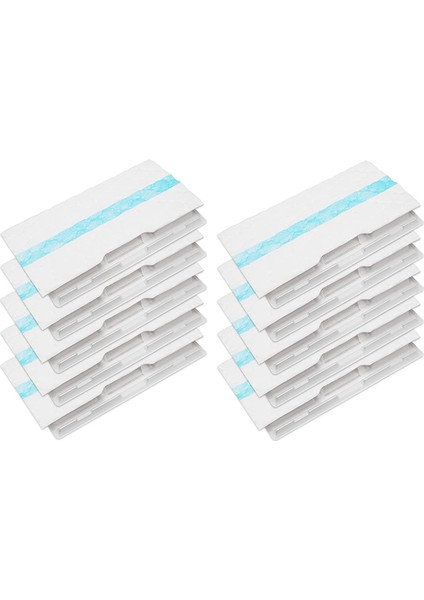 Köpekbalığı Vacmop Için Tek Kullanımlık Sert Zemin Vakum ve Posta Pad Dolumları Köpekbalığı Vacmop Pro VM252 VM250 VM200, Parça VMP30 (Yurt Dışından)