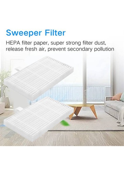 Conga 7490 Ölümsüz / 8290 Ölümsüz Serisi Vakum Süpürge Yedek Parçaları Yıkanabilir Hepa Filtre Aksesuarları 10 Pcs (Yurt Dışından) indirimleri