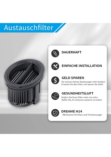 Dream H14 Için Aksesuar Seti H14 Islak ve Kuru Elektrikli Süpürge Fırça Silindirleri Hepa Filtreleri (Yurt Dışından) indirimleri