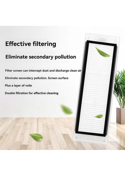 42PCS Xiaomi Roborock Için Ultra Dayanıklı Aksesuarlar S5MAX T7PRO T6 Süpürme Robotik Aksesuarlar (Yurt Dışından) fırsatları