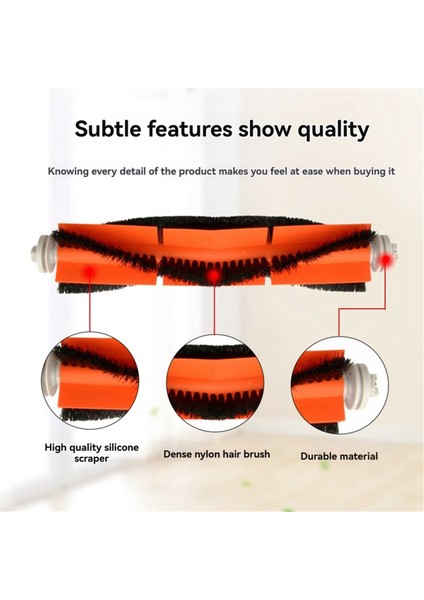 42PCS Xiaomi Roborock Için Ultra Dayanıklı Aksesuarlar S5MAX T7PRO T6 Süpürme Robotik Aksesuarlar (Yurt Dışından) indirimleri