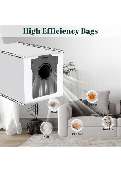 Dreame Mova E30 Ultra Robot Vakum Temizleyici Emme Istasyonu, Vakum Süpürge Torbaları + Yıkanabilir Mop Için Aksesuar Seti (Yurt Dışından) fırsatları