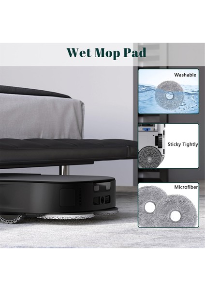 Dreame Mova E30 Ultra Robot Vakum Temizleyici Emme Istasyonu, Vakum Süpürge Torbaları + Yıkanabilir Mop Için Aksesuar Seti (Yurt Dışından) indirimleri