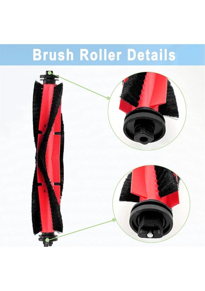 Roborock Için Yedek Parçalar Q5 Q5+ Q5 Artı Robot Elektrikli Süpürge Ana Yan Fırçalar Hepa Filtreleri Toz Torbaları (Yurt Dışından) fırsatları