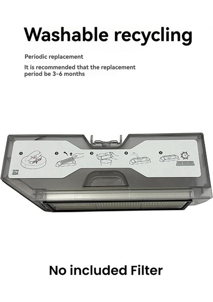 Roborock G20 /s8 Maxv Ultra /V20S Robot Vakum Temizleyici Aksesuarları Değiştirme Çöp Kutusu Için Toz Kutusu (Yurt Dışından) indirimleri