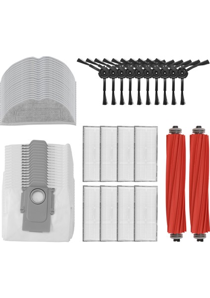 Roborock S7 Için Max Ultra Q100TSC Ana Yan Fırça Hepa Filtre Mop Bez Toz Torbası Aksesuarları Yedek Parçalar (Yurt Dışından) modelleri