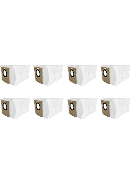 8pcs Için Dreame L10S Ultra / L20 Ultra / S10 Pro / S20 Pro / X10 Ultra / X20 Pro Toz Çantası Yedek Parça (Yurt Dışından)