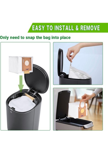 8pcs Ecovacs Deebot T8 Aıvı/t8 Max/n8 Pro Plus/ozmo T8/n8 Pro/t9 Aıvı/t9 PRO/DX93/DDX96 Robot Vakum Çantaları (Yurt Dışından) fırsatları