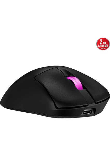 Rog Kerıs Iı Orıgın Kablosuz Oyun Mouse'u, 64G Hafif, Ergonomik, Değiştirilebilir Swıtch Yuvası, 42K Optik Sensör, Rog Mikro Swıtch Iı, Rog Omnı Alıcı, 5 Programlanabilir Tuş indirimleri