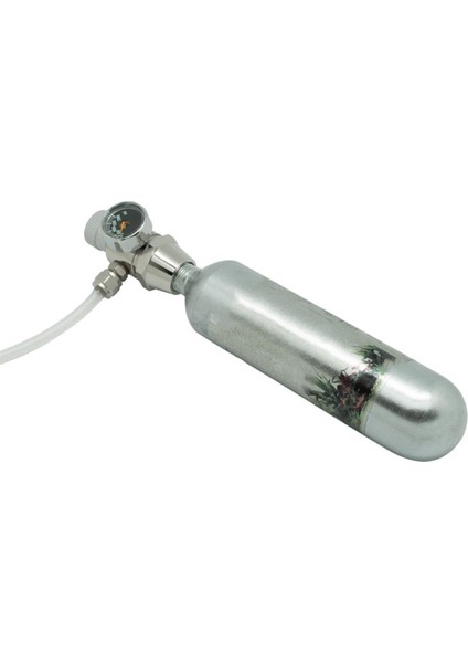 Akvaryum Co2 Regülatörü 2000PSI Basınç Göstergesi 6 mm Emme Borusu 5/8-18UNF Için (Yurt Dışından)