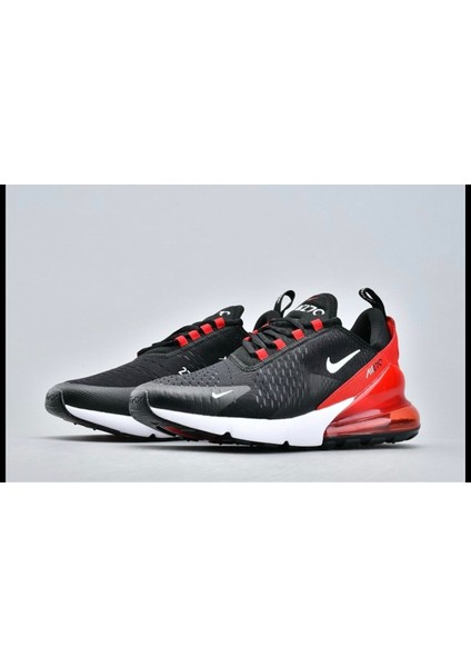 Air Max 270 Siyah Kırmızı Sneaker Ayakkabı(Dar Kalıptır Bir Numamara Büyük Sipariş Veriniz..) modelleri
