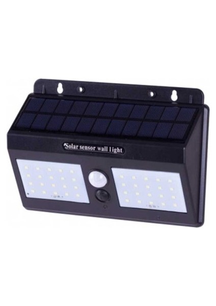 Solar LED Duvar Lambası 30W – 160 Lümen – Sensörlü