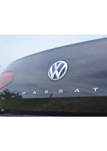 Vw Passat Bagaj Yazısı 45CM x 1.7cm Plastik B5-B6-B7-B8-Cc Uyumlu