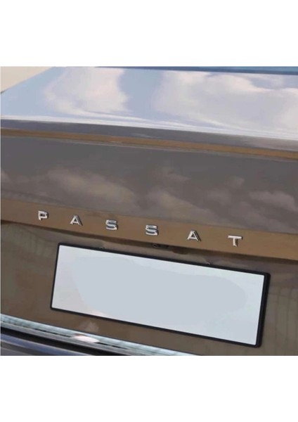 Vw Passat Bagaj Yazısı 45CM x 1.7cm Plastik B5-B6-B7-B8-Cc Uyumlu fırsatları