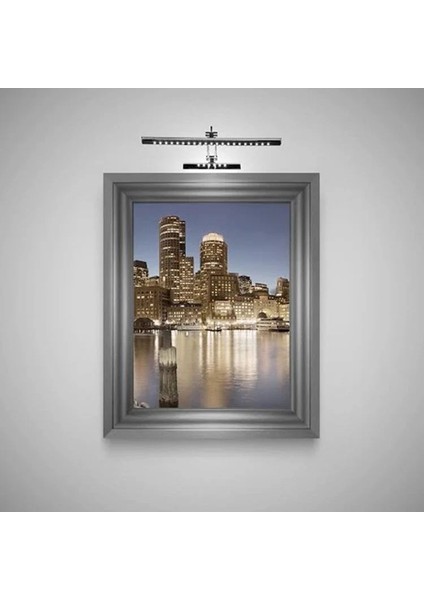 Kuğu Krom Duvar Aplik BEYAZ IŞIK 6400K