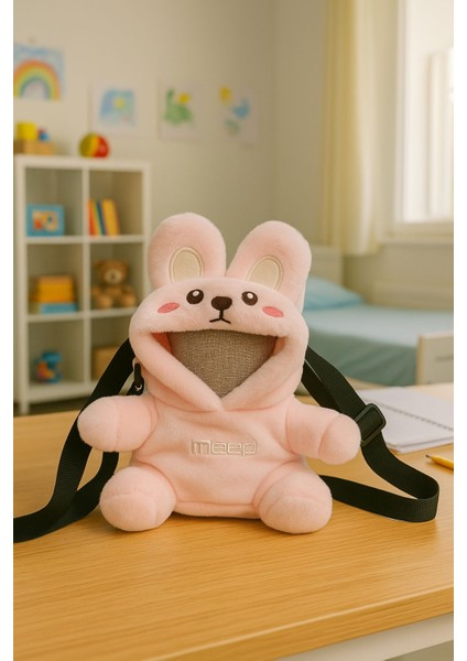 Meebo Termos Kılıfı Pembe