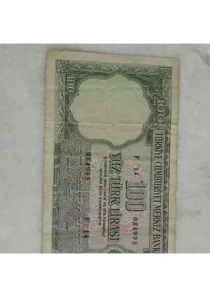 5.emisyon 6. Tertip 100 Tl fiyatları