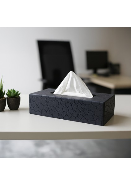 Modern Tasarım Siyah Masaüstü Peçetelik fiyatları