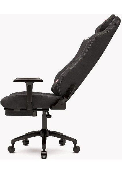 Gaming Valor 1590B1110 Ayak Uzatmalı Profesyonel Oyuncu Koltuğu - Antrasit (Jet Black) Kumaş fırsatları
