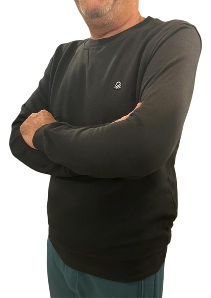 Erkek Siyah Sweatshirt BNT-M23360-001 modelleri