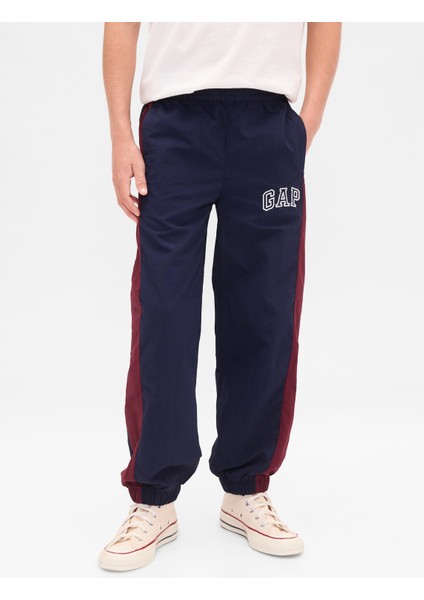 Erkek Çocuk Lacivert Relaxed Gap Logo Jogger Eşofman Pantolon modelleri