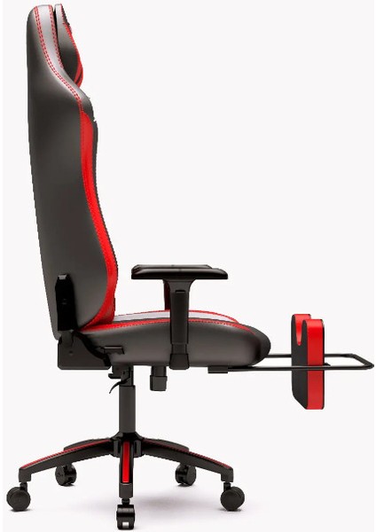 Gaming Valor 1590B0511 Ayak Uzatmalı Profesyonel Oyuncu Koltuğu - Kırmızı Antrasit Kumaş