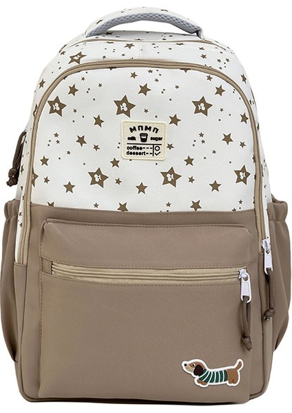 Yeni Yüksek Değerli Büyük Kapasiteli Ortaokul ve Lise Öğrencileri Kız Çanta Hafif Okul Çantası Moda Eğlence Omuz Sırt Bilgisayar Çantası (Yurt Dışından)