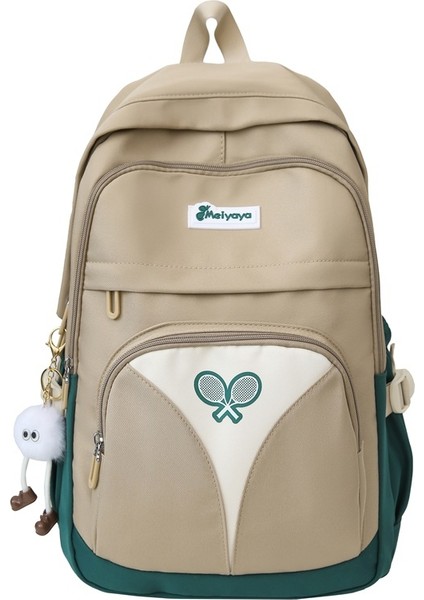 Yeni Okul Çantası Kadın Kore Baskı Küçük Taze Lise Üniversite Öğrencileri Sırt Çantası Kampüs Çift Rüzgar Sen Sistemi Basit Omuzlar Sırt Çantaları (Yurt Dışından)