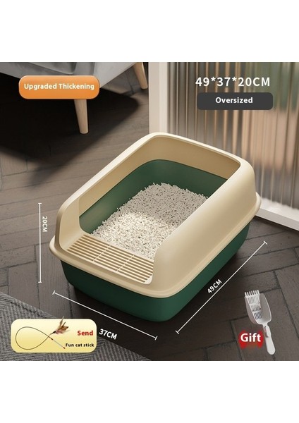 Kedi Malzemeleri Kedi Kumu Tavası Kedi Kumu Kutusu Yarı Kapalı Kum Tavası (Yurt Dışından) modelleri