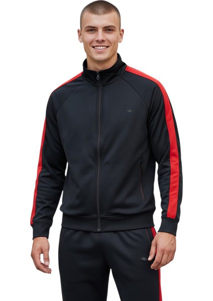 1057 Siyah Erkek Eşofman Takımı