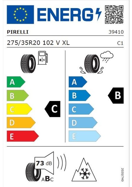 275/35 R20 102V Xl P Zero Winter Mo * Oto Kış Lastiği (ÜRETIM:2025) fiyatları