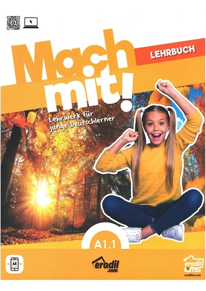 Mach Mit A1.1 Lehrbuch + Arbeitsbuch + Grammatiktests + Vocabeltests (4 Kitap) modelleri