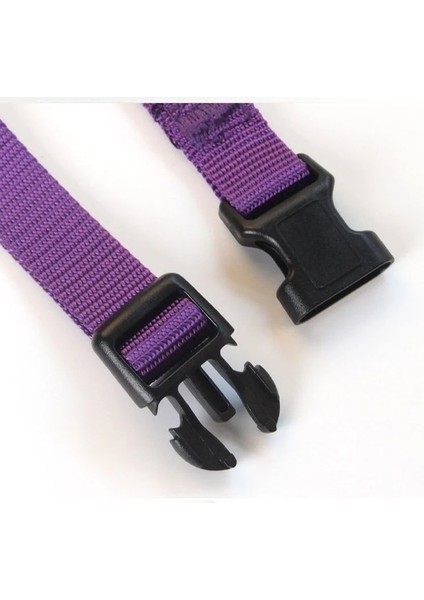 Siyah Stil L Boyutu Dayanıklı Katı Köpek Tasmaları Naylon Ayarlanabilir Köpek Kolye Küç (Yurt Dışından)