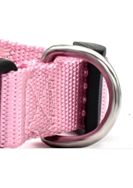 Siyah Stil L Boyutu Dayanıklı Katı Köpek Tasmaları Naylon Ayarlanabilir Köpek Kolye Küç (Yurt Dışından)