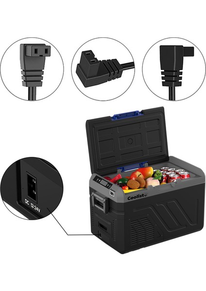 CLT12DC Kompresörlü Araç Buzdolapları Için 12V/24V Üniversal Çakmaklık Kablosu fiyatları