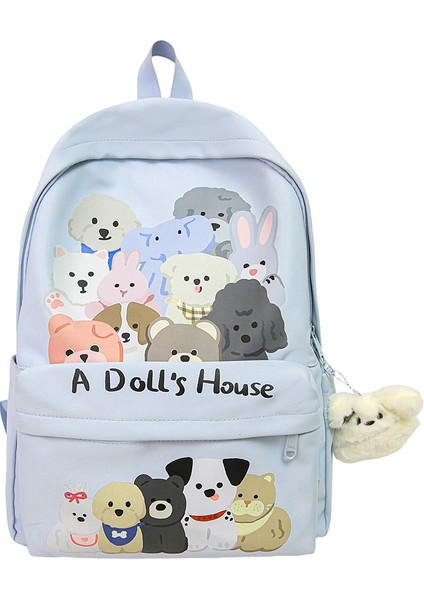 Yeni Okul Çantası Kadın Kore Baskı Küçük Taze Lise Üniversite Öğrencileri Sırt Çantası Kampüs Çift Rüzgar Sen Sistemi Basit Omuzlar Sırt Çantaları (Yurt Dışından)