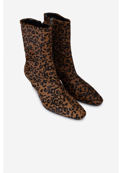 Canapé Kadın Hakiki Deri Bej Topuklu Bot 1154 2912 Bn Bot SK25-26 Cuoıo fiyatları