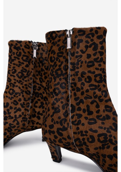 Canapé Kadın Hakiki Deri Bej Topuklu Bot 1154 2912 Bn Bot SK25-26 Cuoıo fırsatları