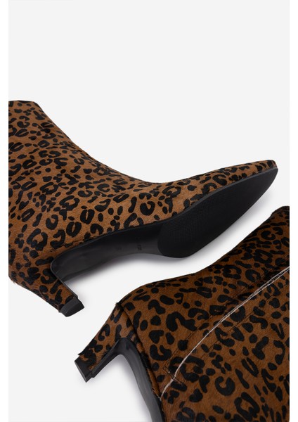 Canapé Kadın Hakiki Deri Bej Topuklu Bot 1154 2912 Bn Bot SK25-26 Cuoıo indirimleri