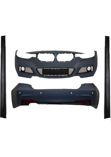 Bmw F30 3 Seri (2012-2018) Uyumlu M-Tech Body Kit - Gövde Kiti Komple