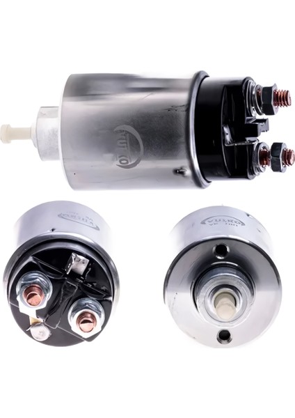 12V Marş Otomatiği Mitsubishi Tipi (4 Delik-Sağ Fişli) Hyundai Kia Mazda Mitsubishi