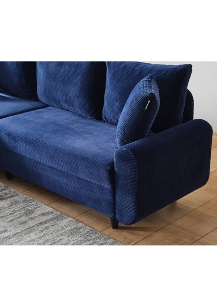 Corner Flavia Köşe Takımı Puflu