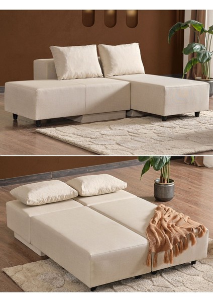 Corner Poly-M Köşe Takımı-Kanepe-Yatak-Dinlenme 4 Farklı Model Tek Modül