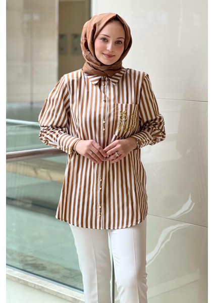 4927 Mssm Çizgili Gömlek fiyatları